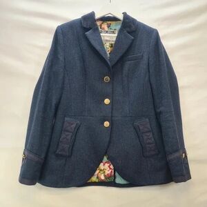 Joules Dark Blue Blazer with Gold Buttons